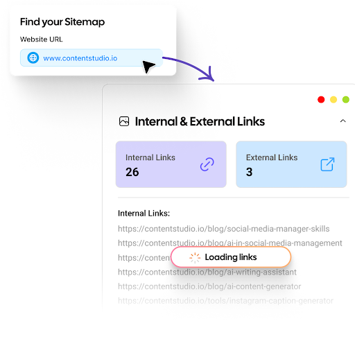 Smart linking and scheduling