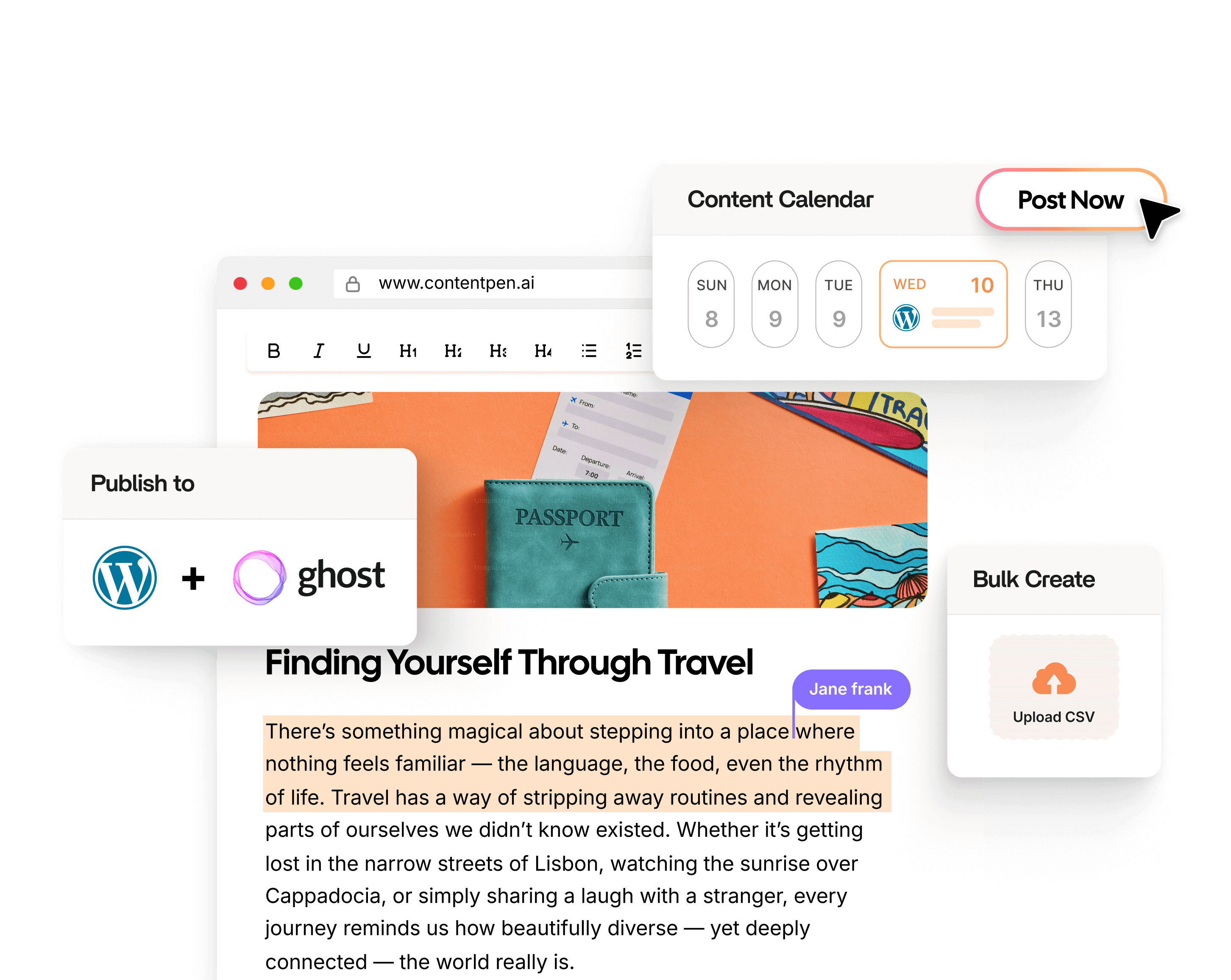 Scheduled publishing made easy